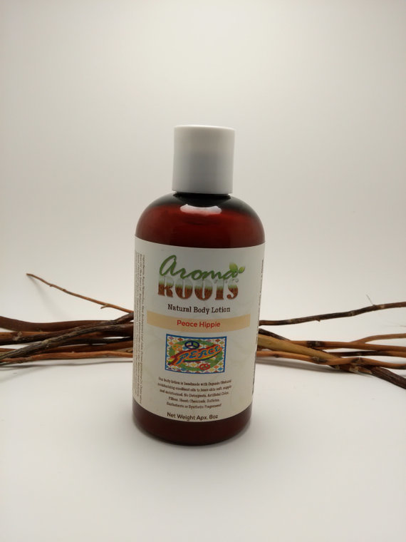 Peace Hippie Natural Body Lotion 702380901211