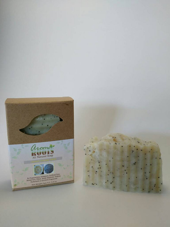 Lemon Poppy Seed Soap 700358647314