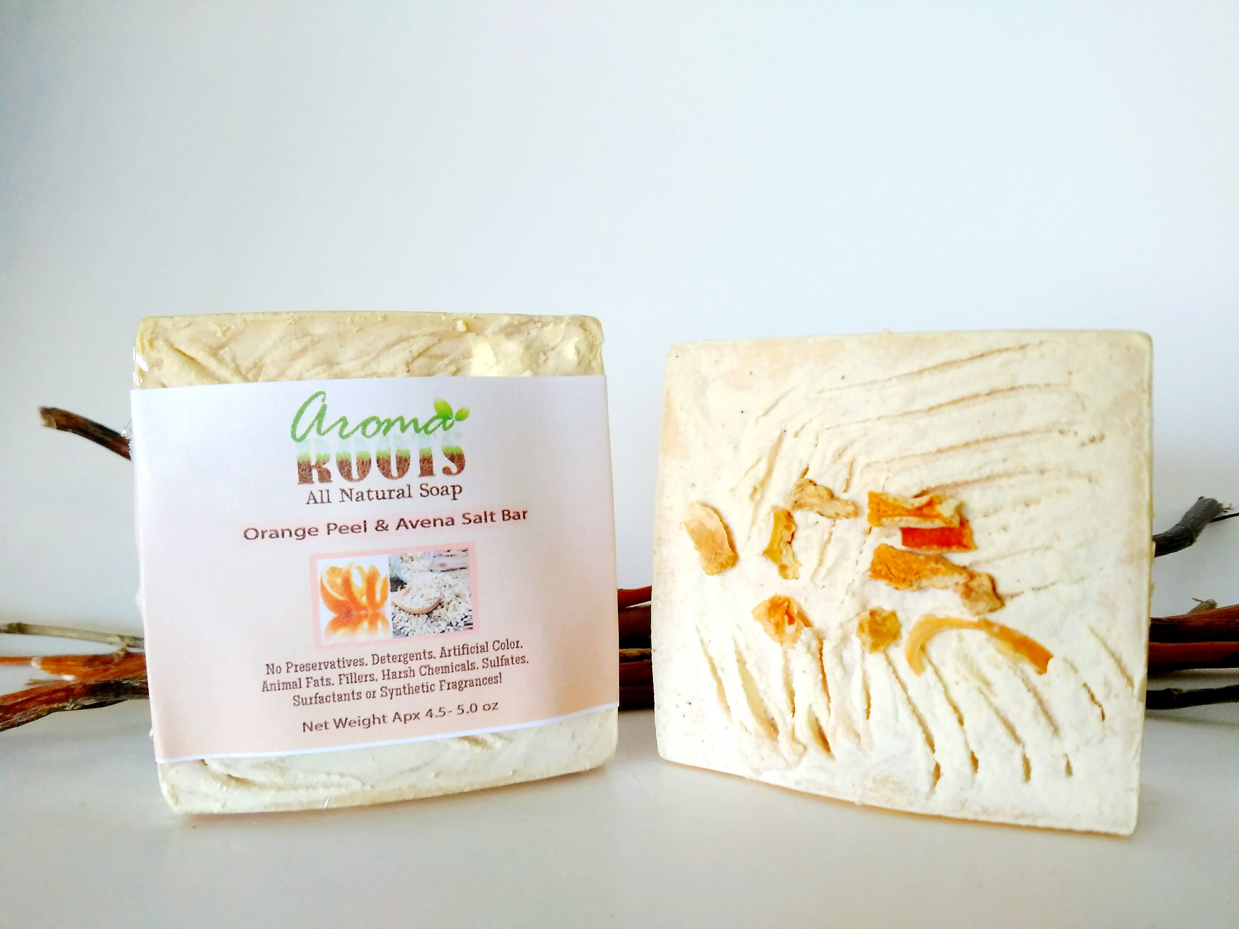 Orange Peel & Avena Salt Bar 717880860333