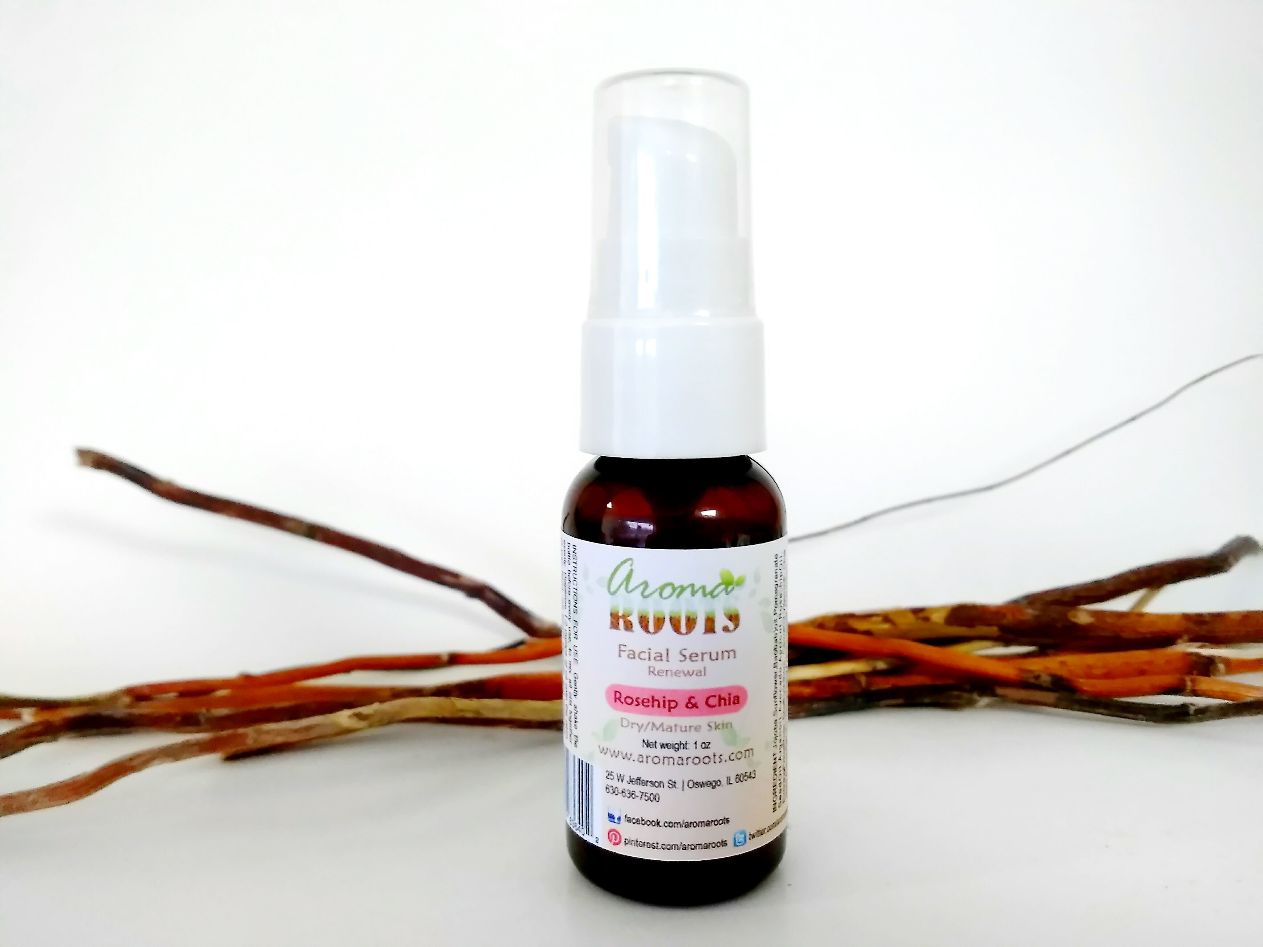Rosehip & Chia Facial Serum 608119636402