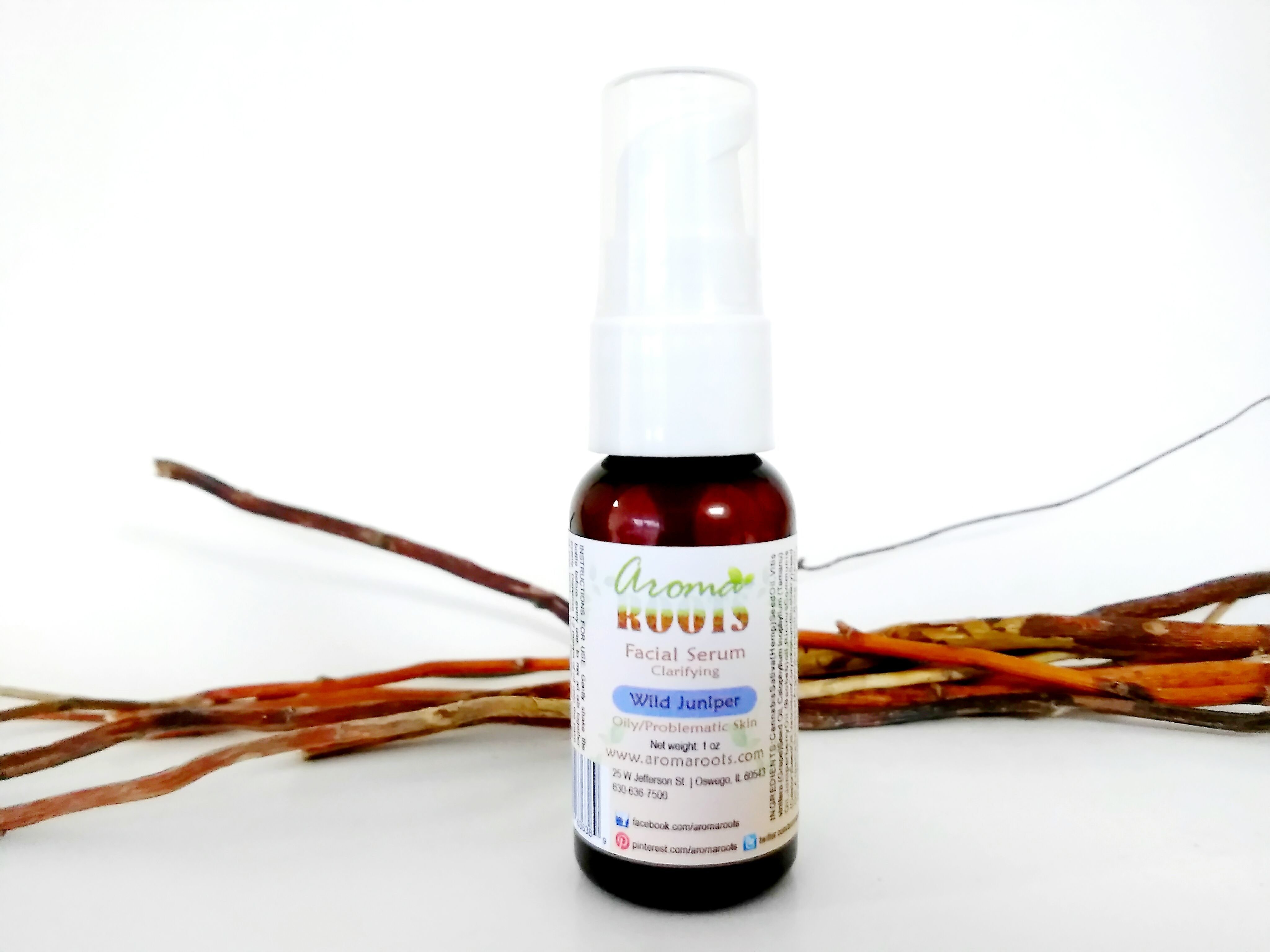 Wild Juniper Clarifying Face Serum 608119636389