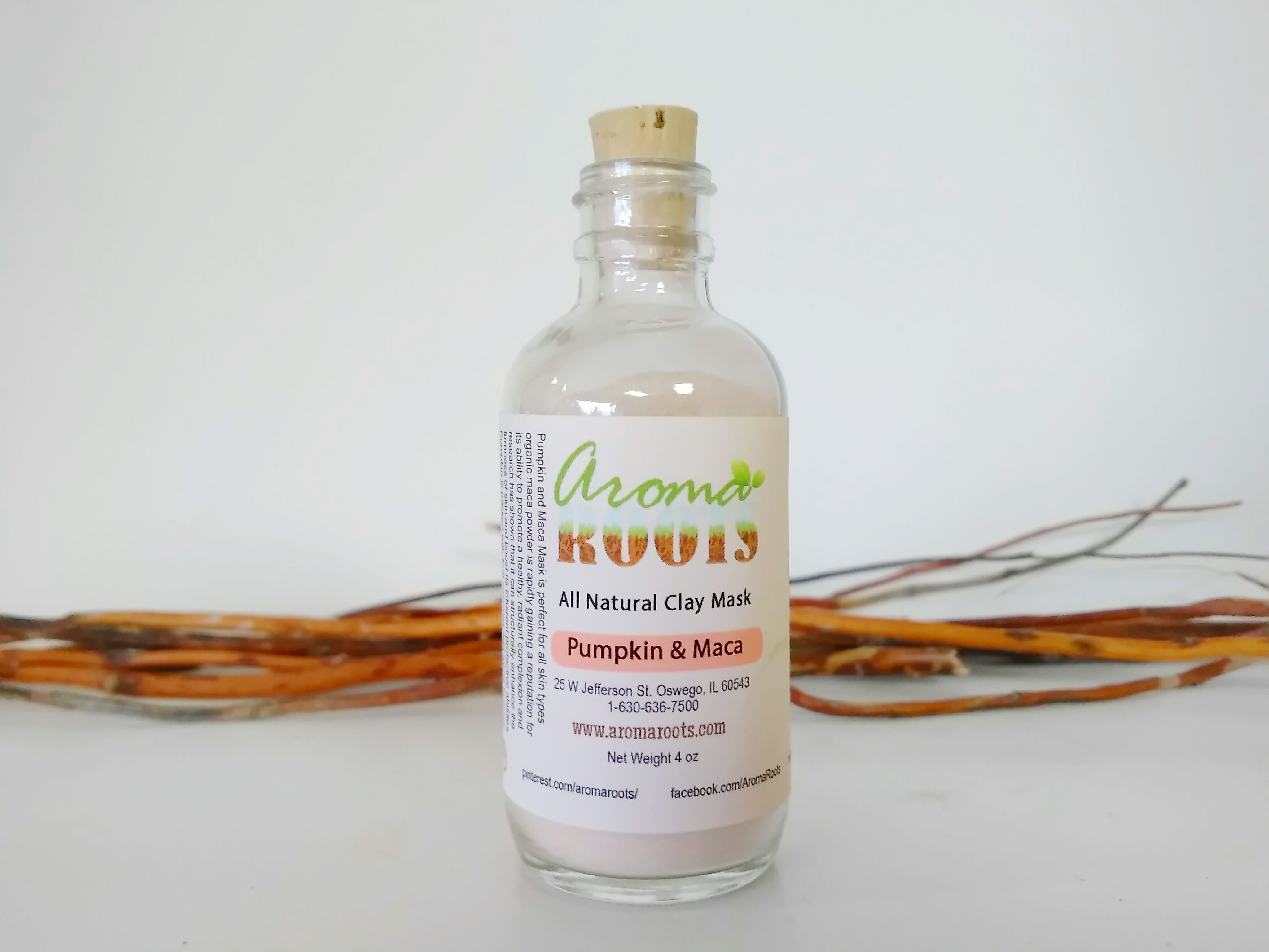 Pumpkin & Maca Facial Clay Mask 608119636518