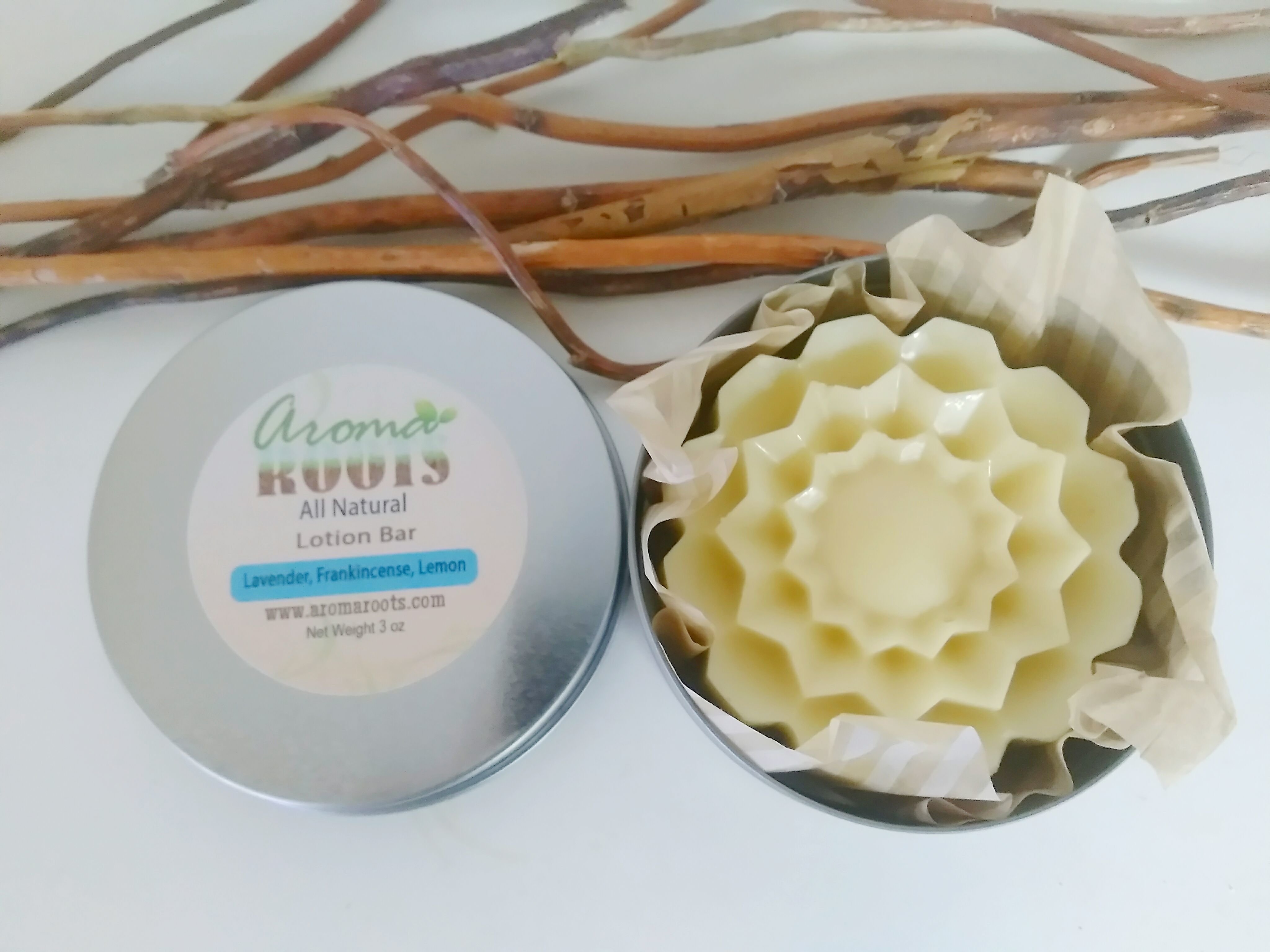 Lavender, Frankincense, Lemon Lotion Bar 84890
