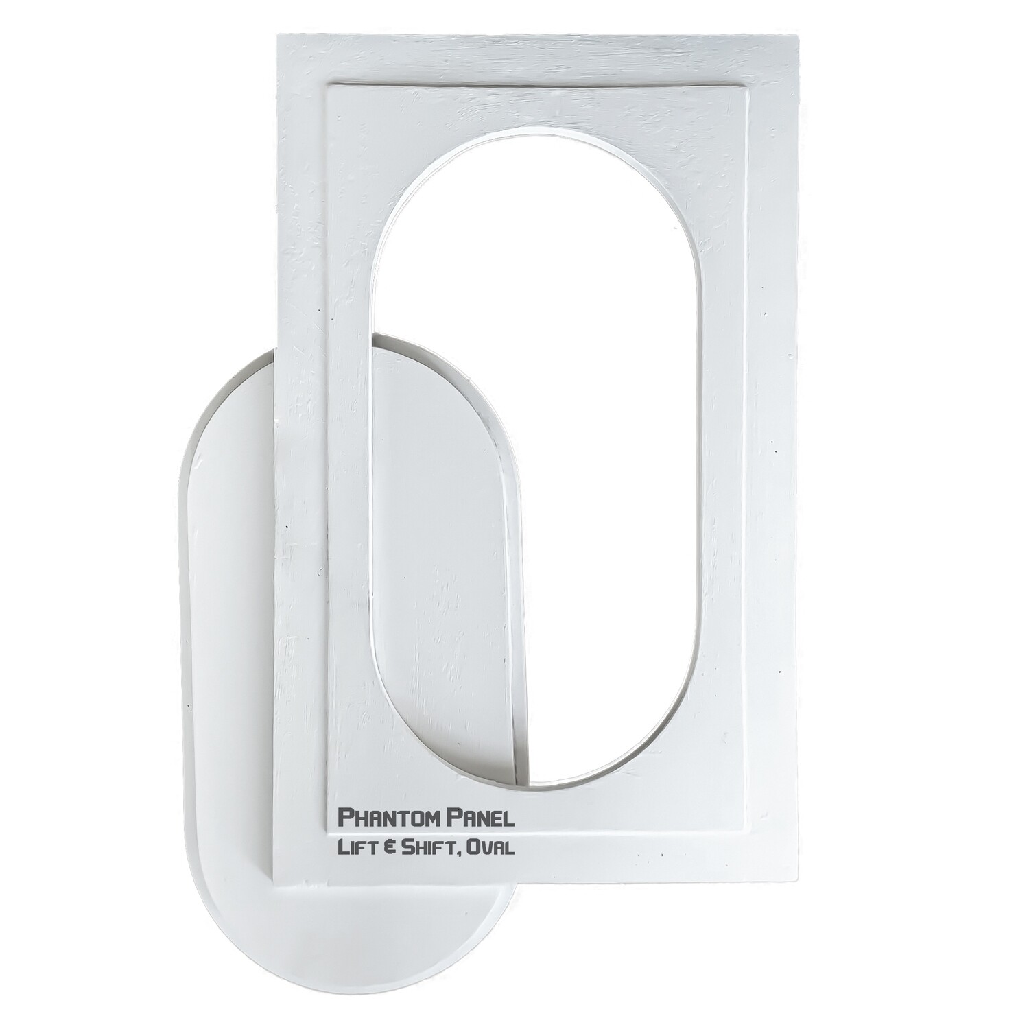 Phantom Panel Gfrg Drywall Access Door Lift Shift Oval