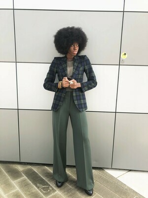 Les Copains Wide Leg Tailored Trousers Les Copains Wide Leg Tailored Trousers