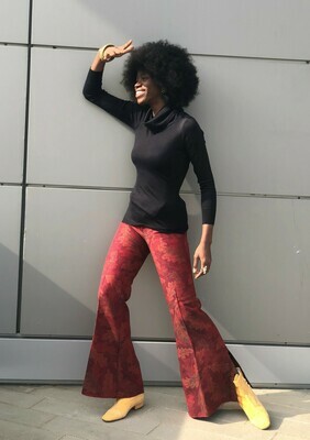 Vintage 70'ss Tapered Flared Trousers Vintage 70'ss Tapered Flared Trousers