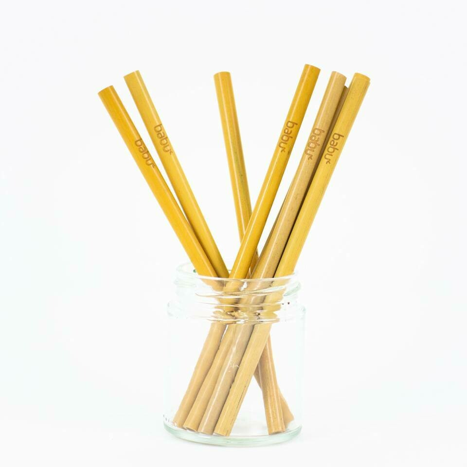 Palhinhas de bambu (unidade)