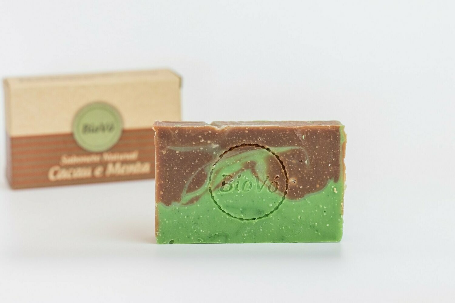 Sabonete Natural de Cacau e Menta