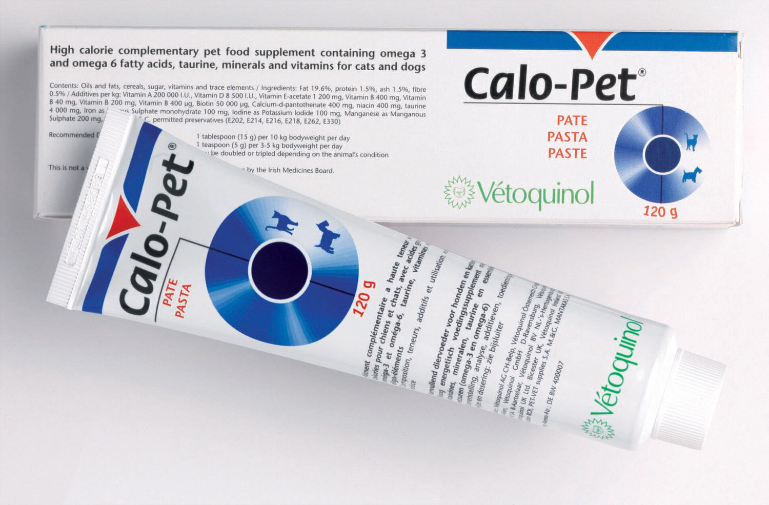 CALO-PET 120 GRAMOS (NUTRIVITAMINICO)