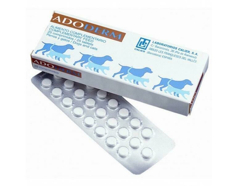 ADO-DERM 25 COMPRIMIDOS