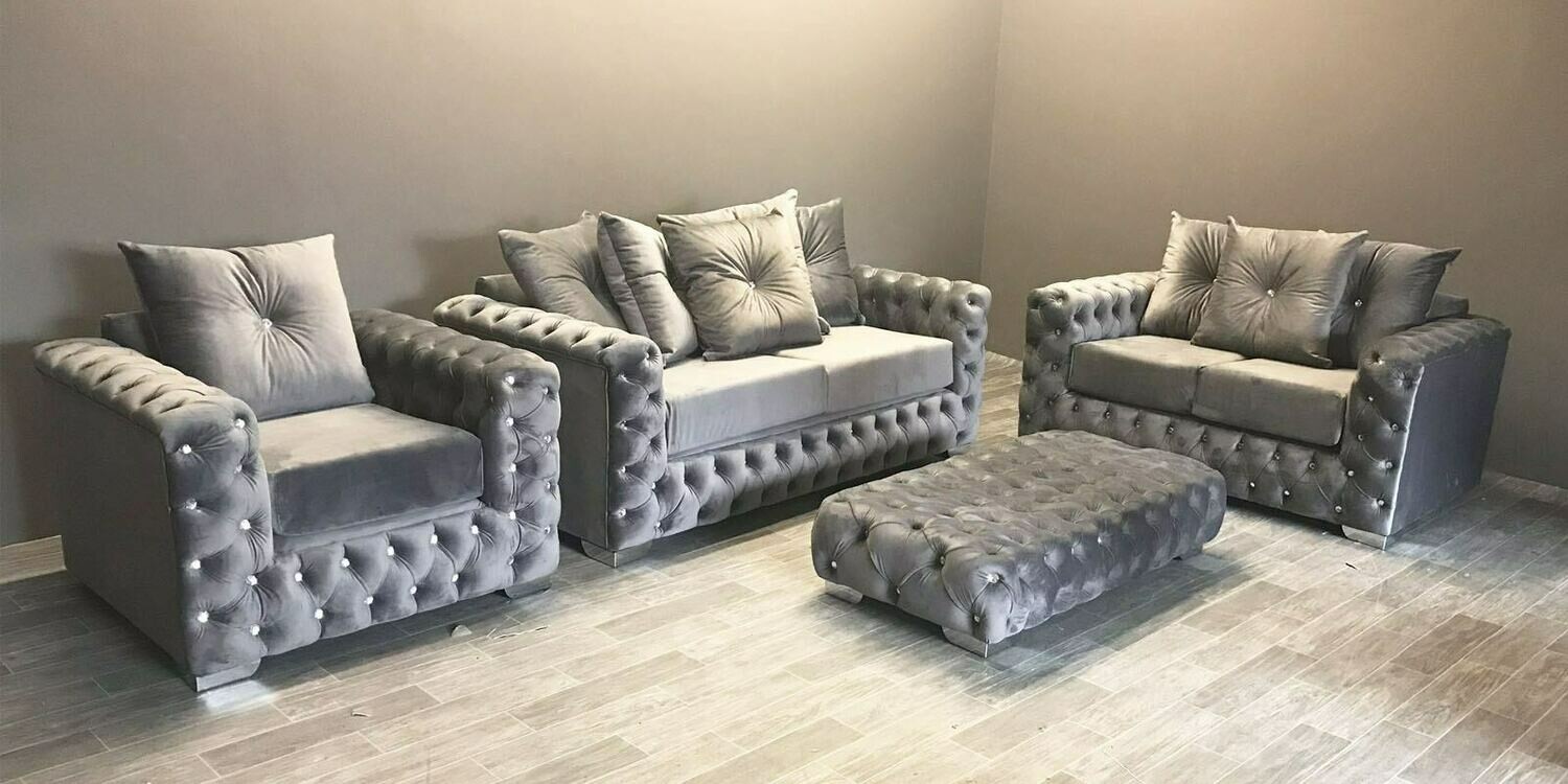 Chelsea Sofa Set Choose Monaco French Velvet