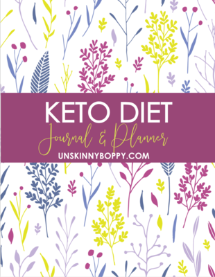 Keto Diet Journal and Recipe Planner