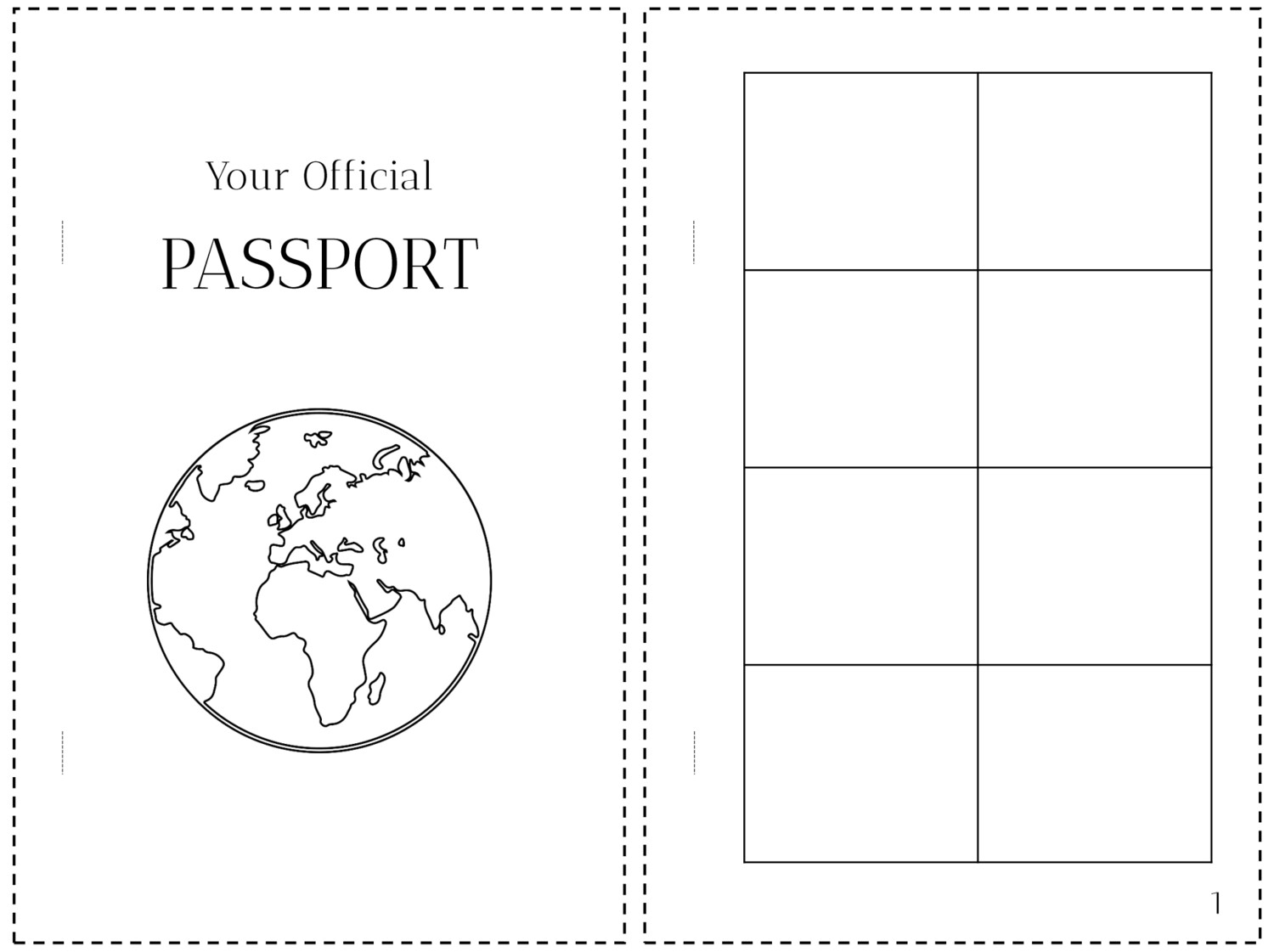 It's just a graphic of Printable Passport for Kids with regard to lesson plan It is a graphic of Printable Passport for Kids with regard to lesson plan