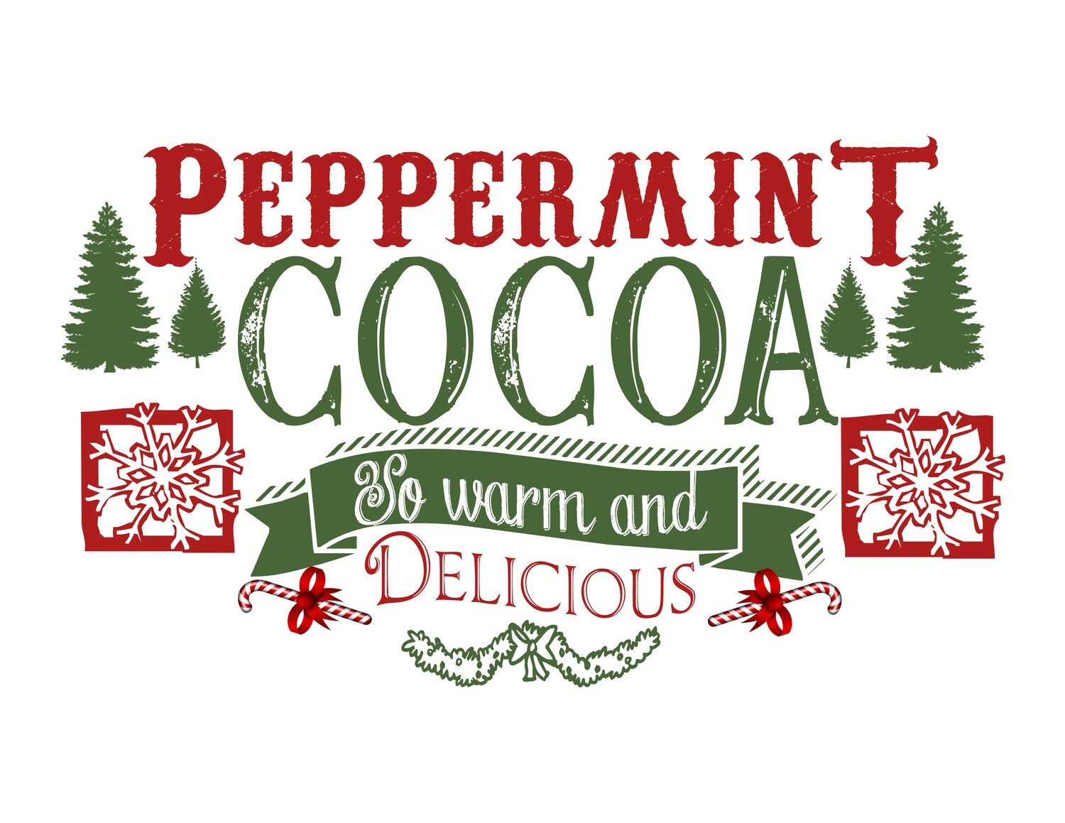 Peppermint Cocoa Free Printable (Hot Chocolate Bar) Peppermint Cocoa Free Printable (Hot Chocolate Bar)