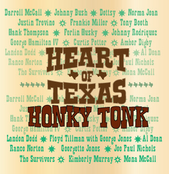 Heart of Texas Honky Tonk CD 00098