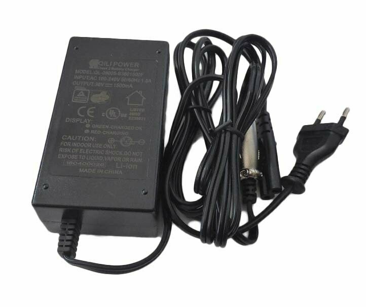 Carregador Lítio Malcor 36V