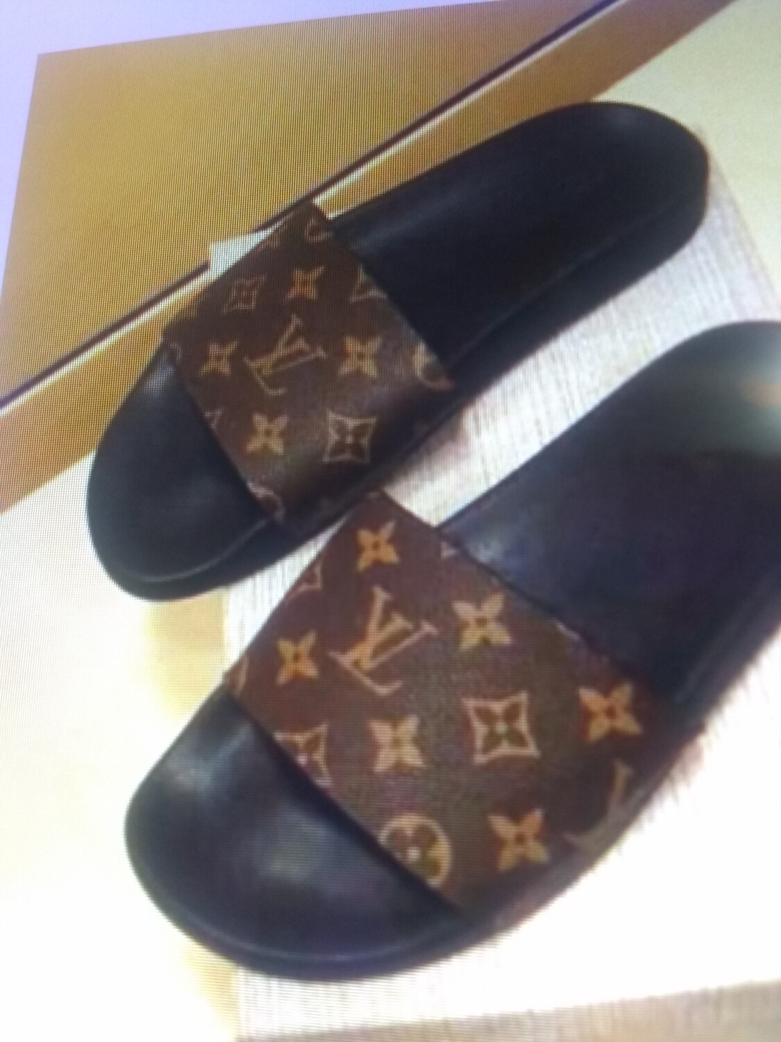 louis vuitton badslippers