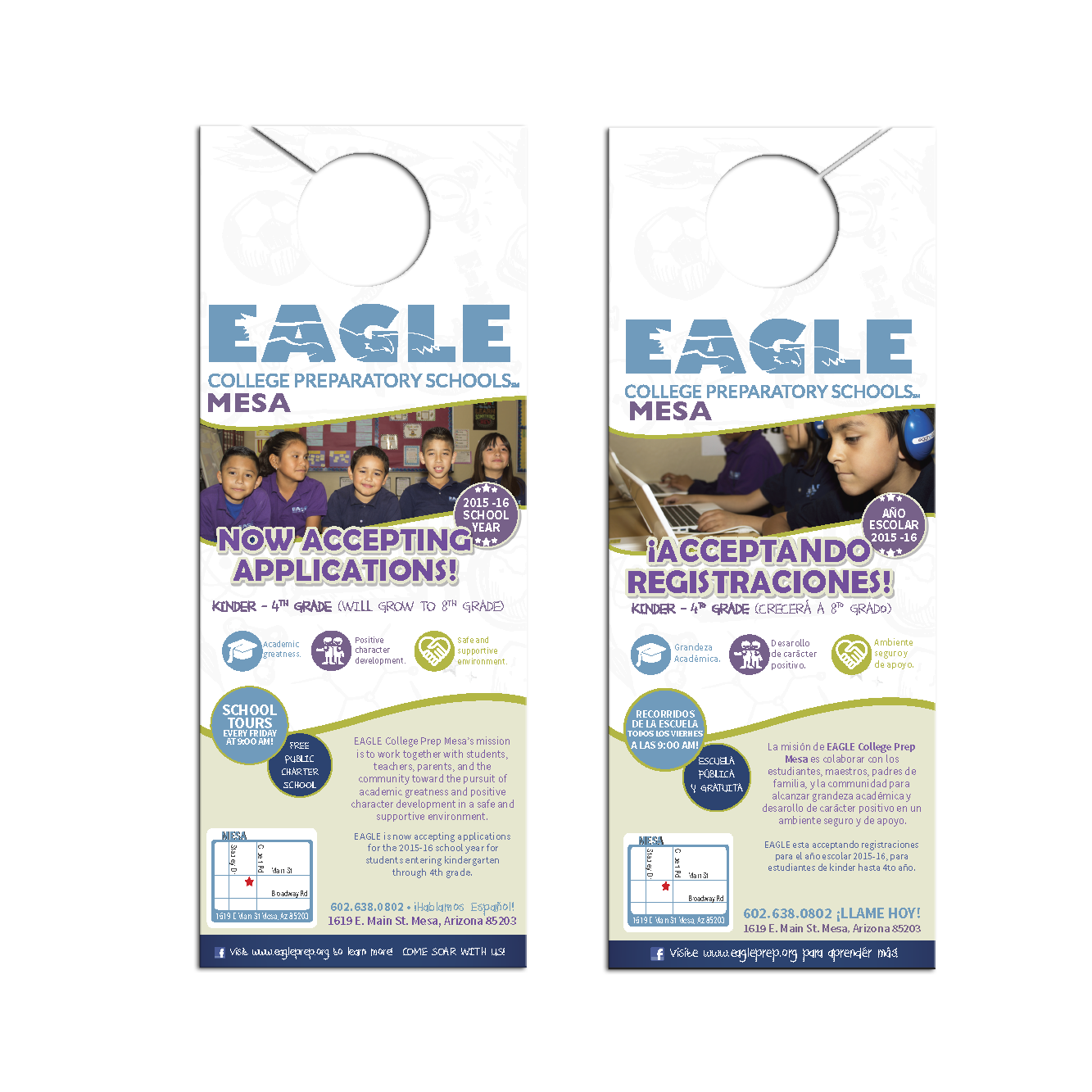 hangers double sided double sided 4x6 flyers