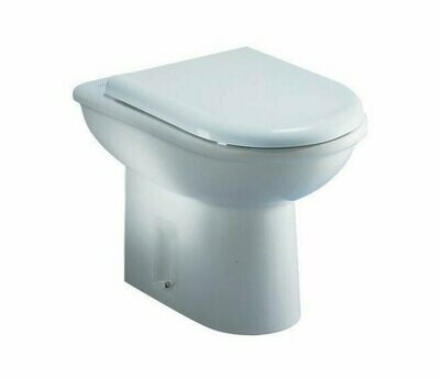 Happy D2 215909 bianco Duravit vaso a pavimento filo parete