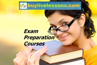 BUY 40 EXAM PREPARATION LIVE LESSONS FOR 45 MINUTES EACH. BUY 40 EXAM PREPARATION LIVE LESSONS FOR 45 MINUTES EACH.