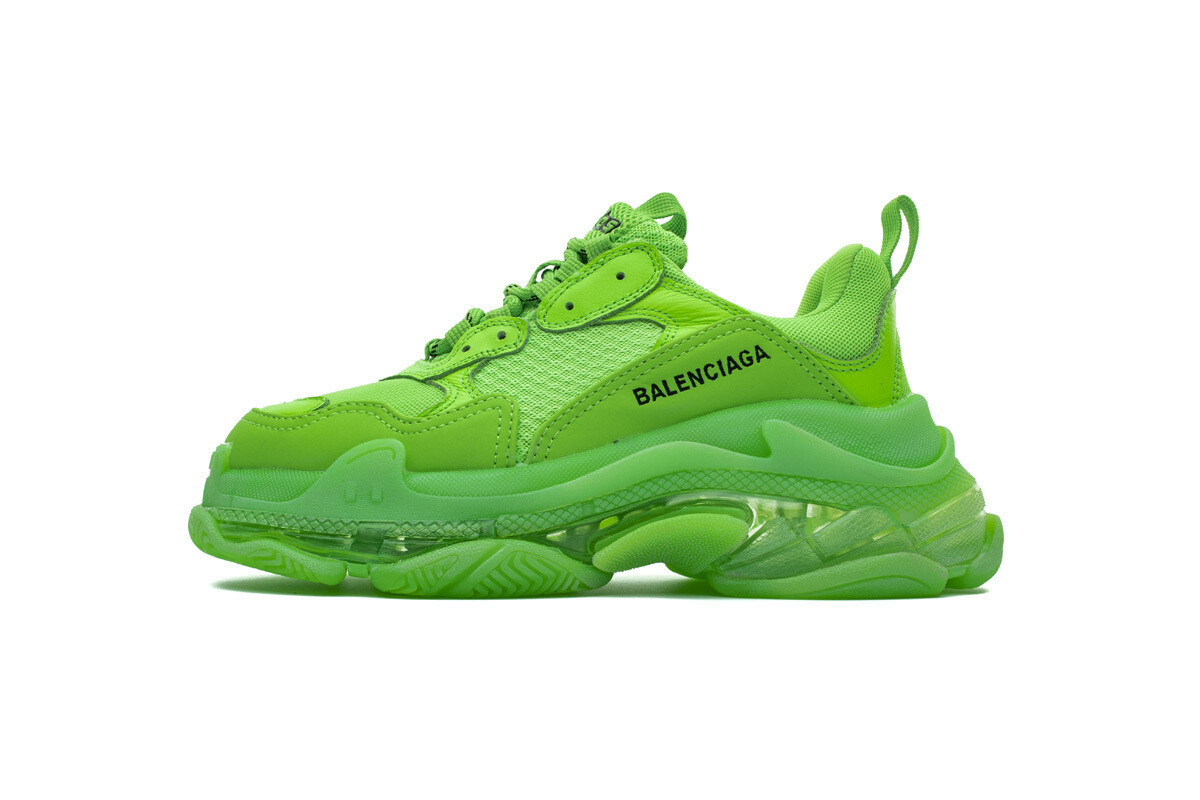 Balenciaga Speed 20 neon green stretchknit sneakers  Harvey Nichols