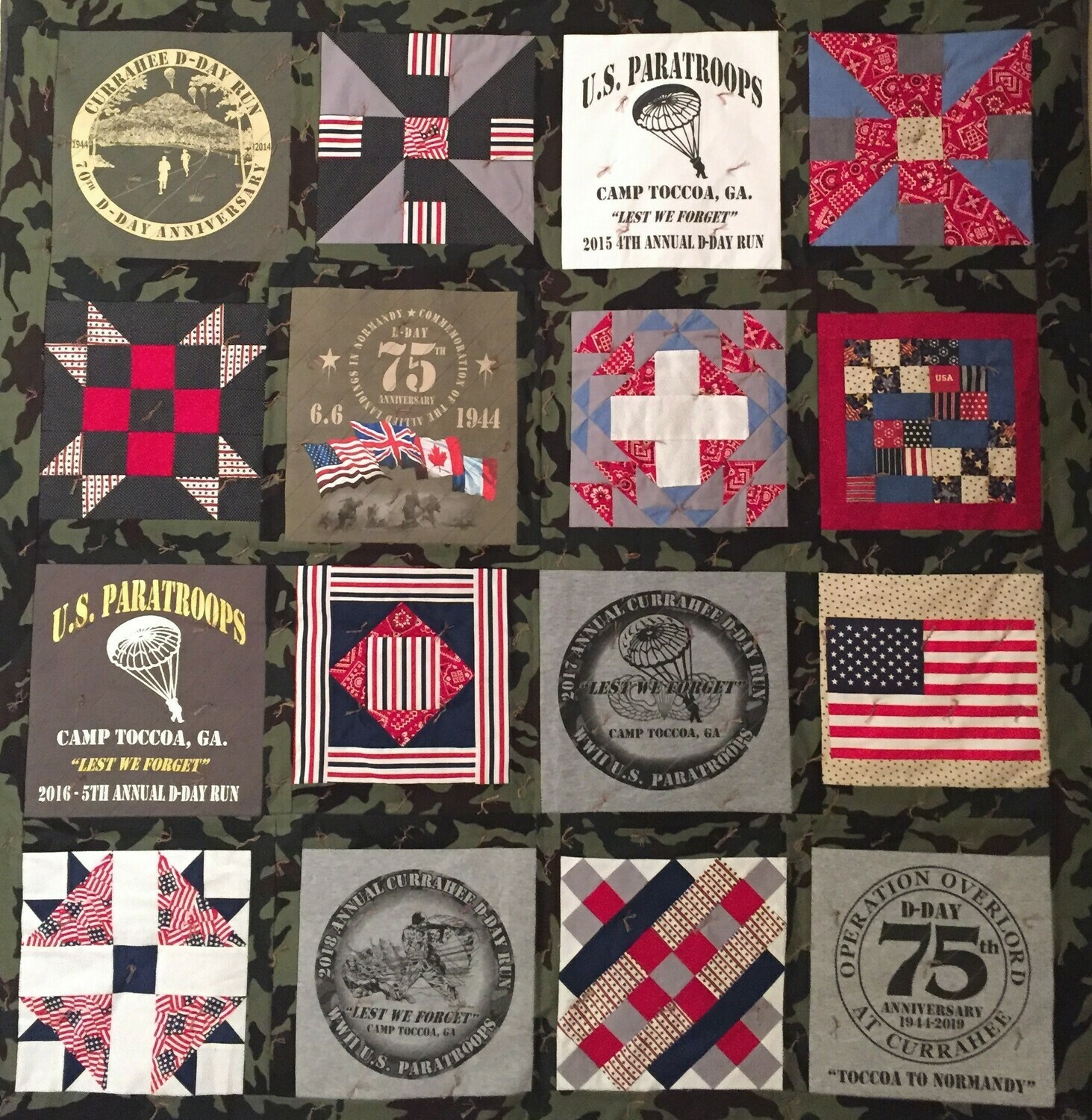 2020 6 QUILT RAFFLE TICKETS