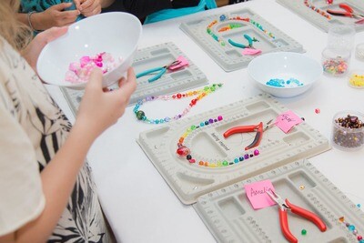 Jewellery Making - School Holiday Workshop - Tuesday 21 April 2020 - 1pm to 3pm