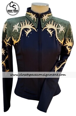 'Two Creeks' Black, Gold & Green Jacket 'Two Creeks' Black, Gold & Green Jacket