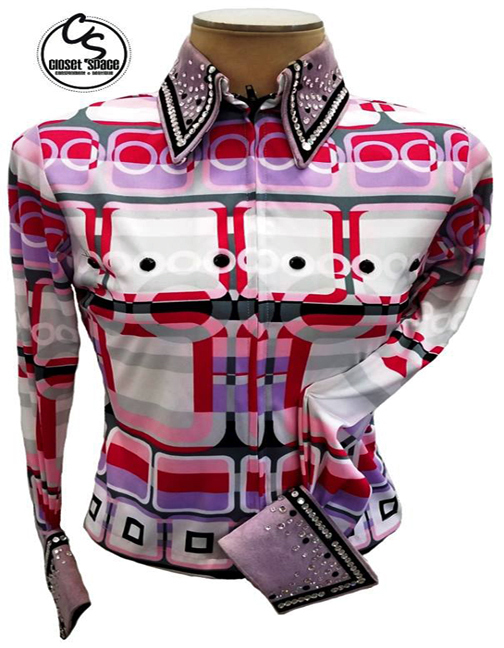 'Kevin Garcia' White, Pink & Lilac Shirt KF9