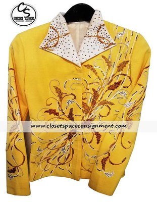 'Berry Fit' Yellow, Gold & White Showmanship Set 'Berry Fit' Yellow, Gold & White Showmanship Set