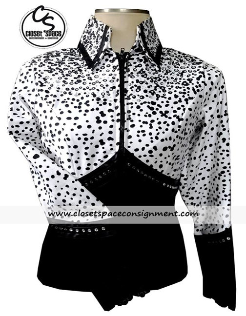 Black & White Animal Print Jacket JK1