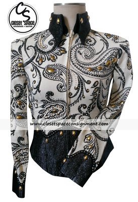 'Marney Moore' Black & Ivory Jacket 'Marney Moore' Black & Ivory Jacket