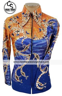 'Carolina Beverly Hills' Royal & Orange Showmanship Set 'Carolina Beverly Hills' Royal & Orange Showmanship Set
