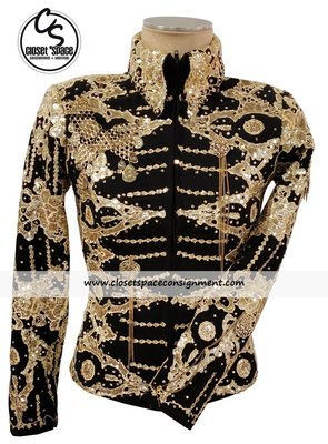 'Katie Bramlett' Black & Gold Jacket 'Katie Bramlett' Black & Gold Jacket