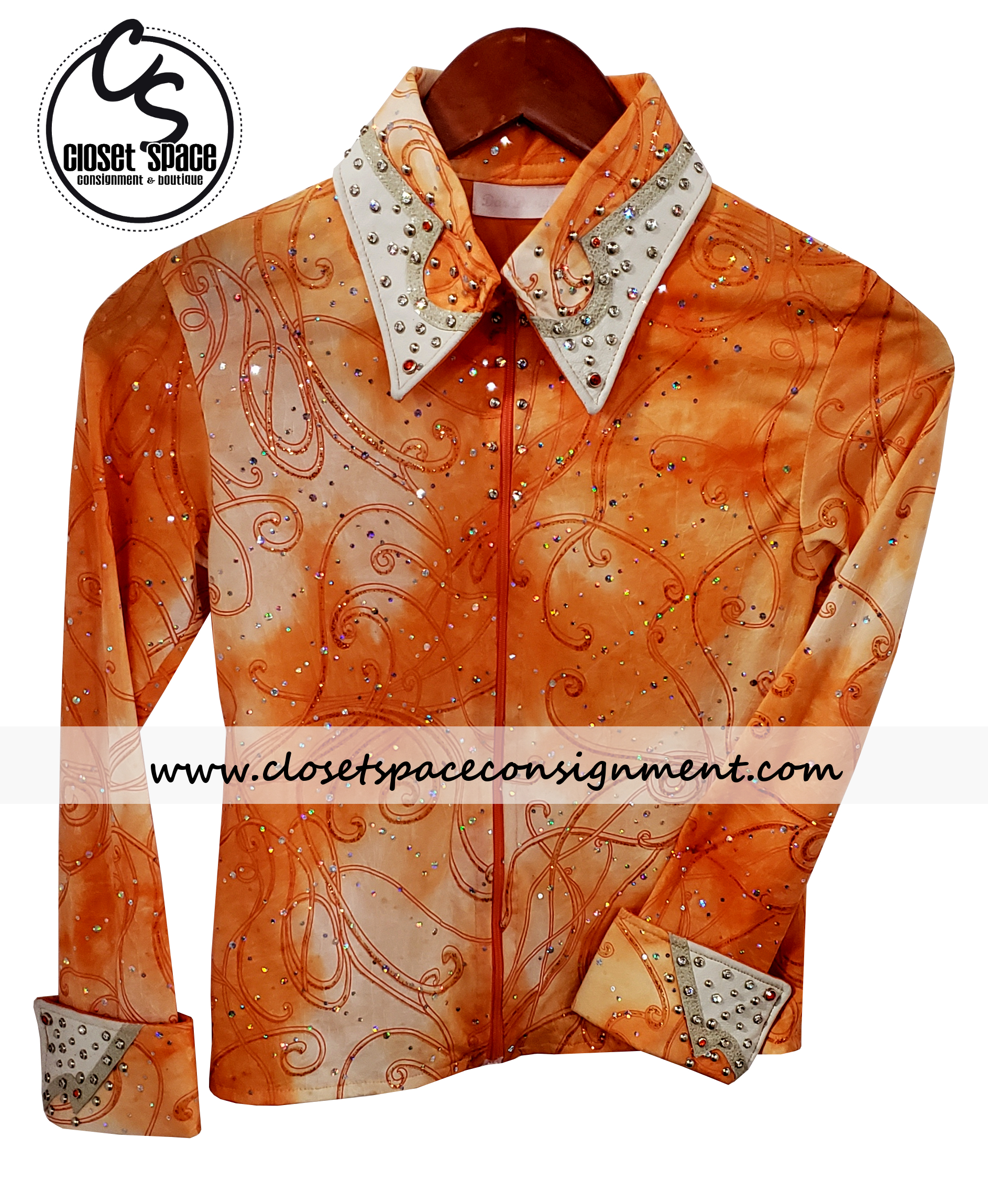 'Dar Designs' Orange Showmanship Set 3HH1