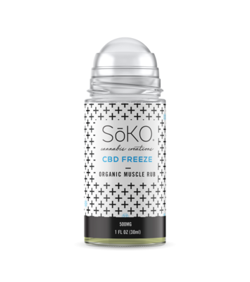 Soko Hemp CBD Freeze Roll-On Topical Soko Hemp CBD Freeze Roll-On Topical