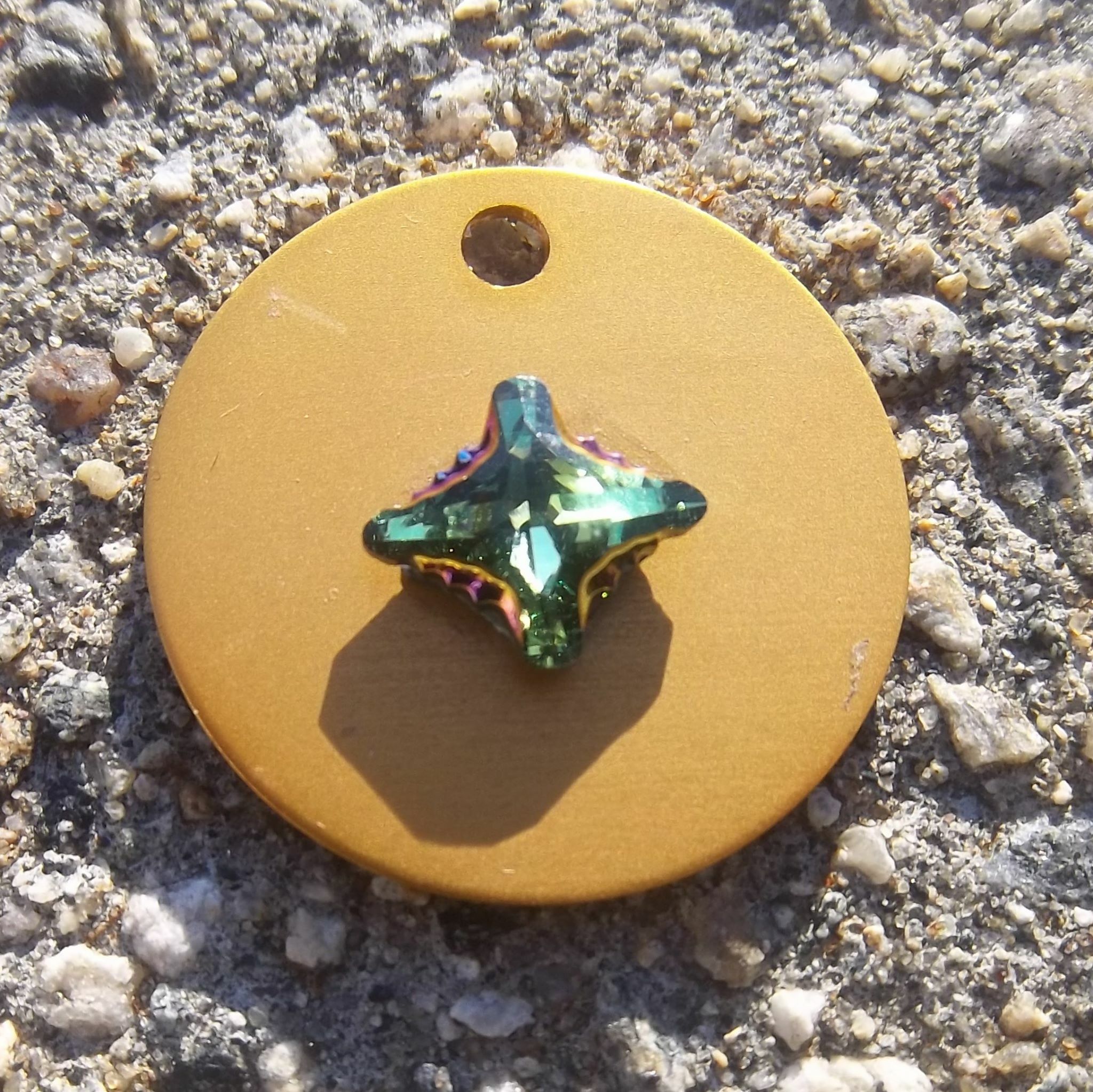 Scarabaeus Green Crystal 00000