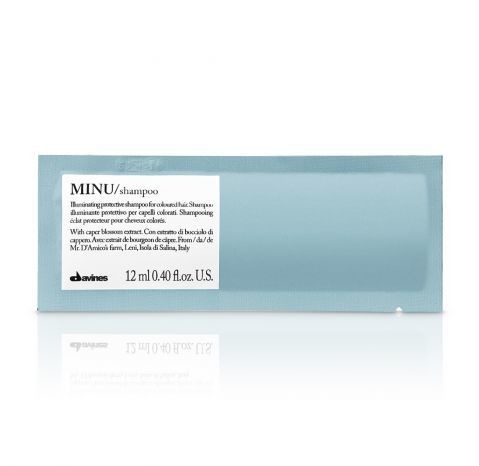 Davines MINU Shampoo Muestra 12 ml | Cabello con Color Davines MINU Shampoo Muestra 12 ml | Cabello con Color