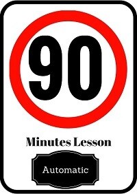 Automatic driving lesson 90 minutes Automatic driving lesson 90 minutes