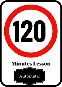 Automatic driving lesson 120 minutes Automatic driving lesson 120 minutes