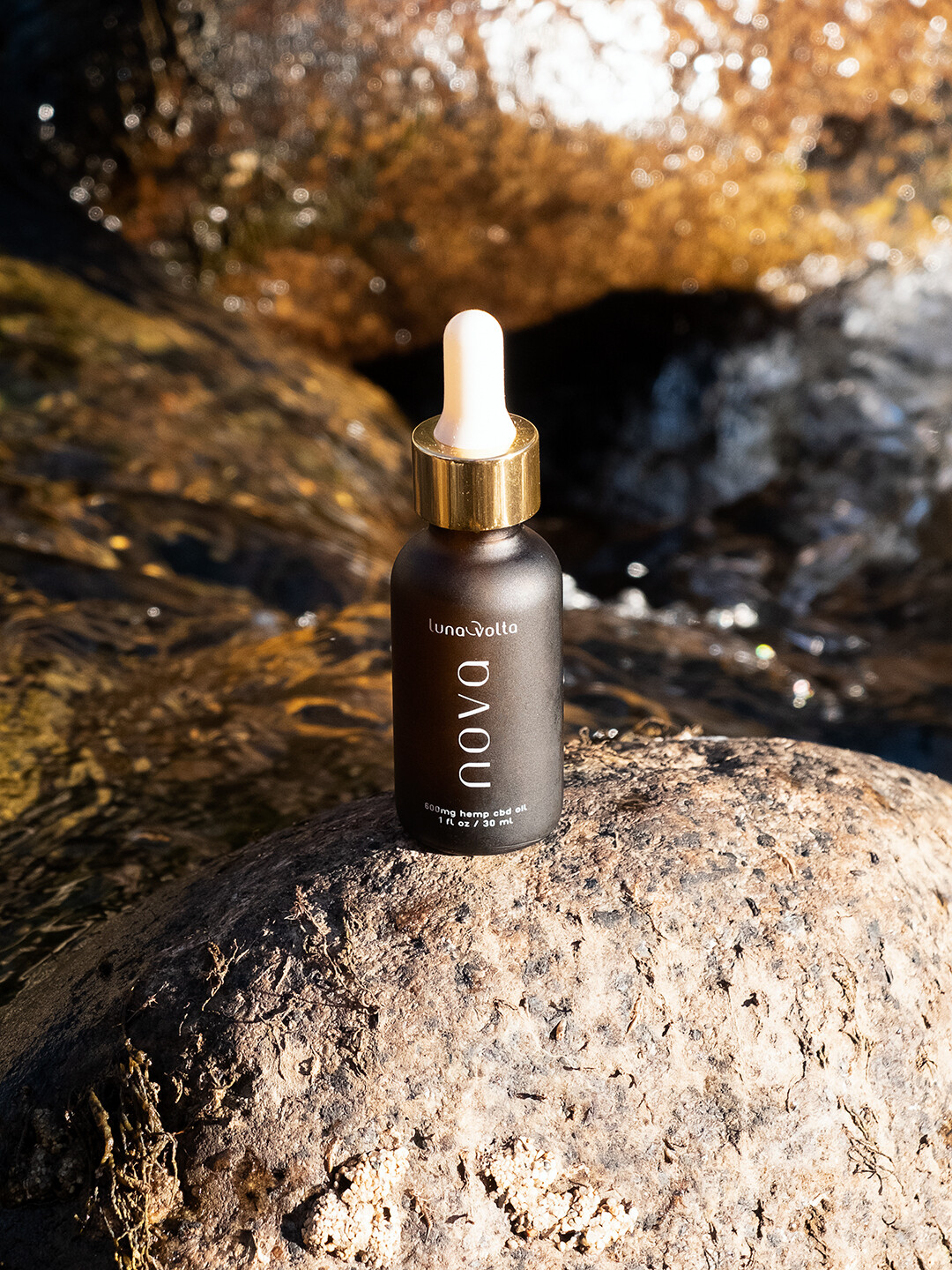 The NOVA, a premium wellness hemp oil, by Luna Volta product recommended by Kayla Clements on Improve Her Health.