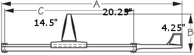 SeaLect Toe Control pedals for rudders