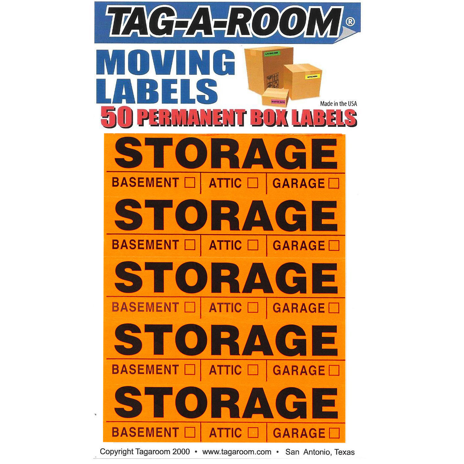 Storage Labels - 50 Count 1401016-50