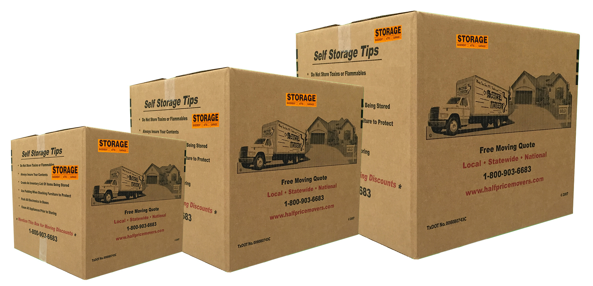 Storage Labels - 125 Count