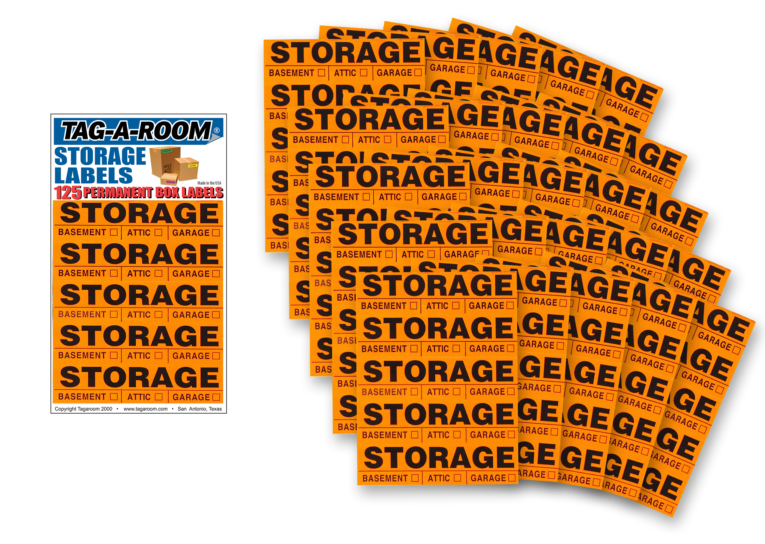 Storage Labels - 125 Count