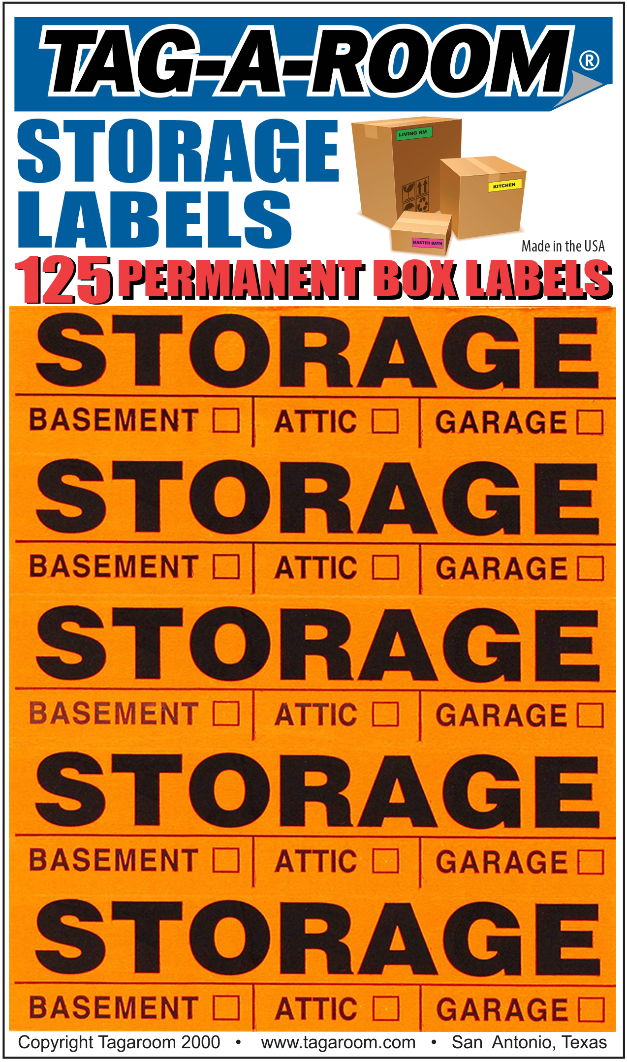 Storage Labels - 125 Count 1401016