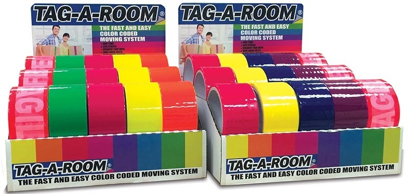 Tag-A-Room Tape Display Kit Tag-A-Room Tape Display Kit