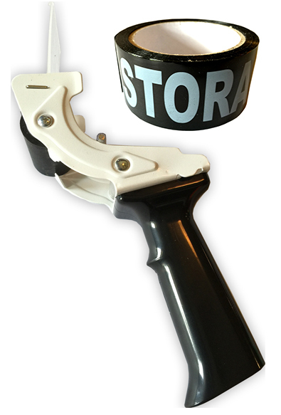 Tag-A-Room® Tape-Gun (Tape Dispenser) with Fragile Tape 695582 - 310045