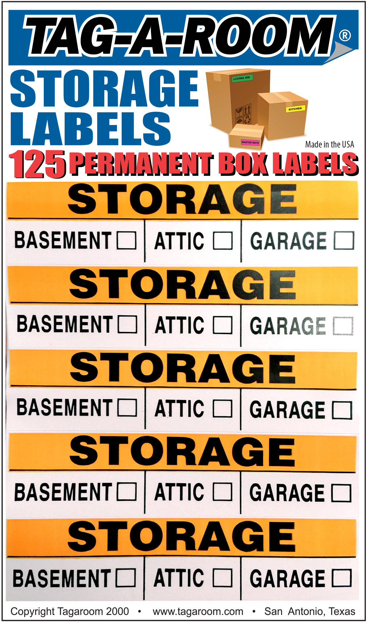 Storage Labels - 125 Count 1401016