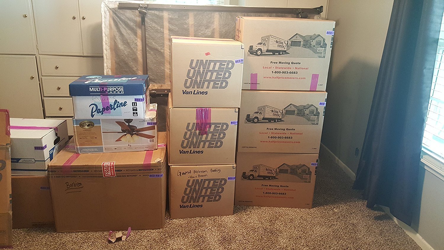 Smooth Move 500 - Color Coded Moving Labels
